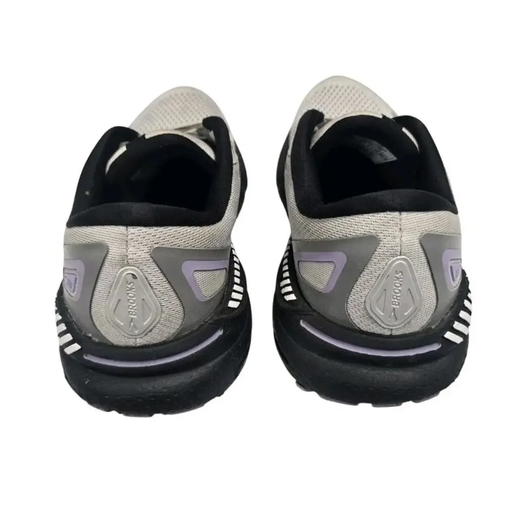 Brooks Adrenaline GTS 23 Womens Running Shoes Size 11 Gray Purple Athletic